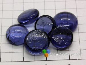 Nice Niobium 4+ doped glass bead NEW!