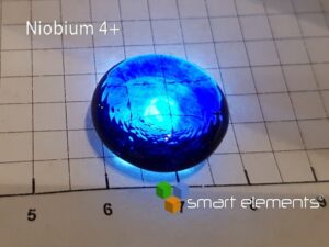 Large Niobium 4+ doped glass bead - >5 grams