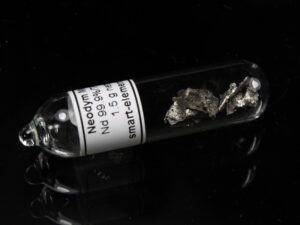 1.5 grams Neodymium Metal 99.9% in Ampoule under Argon