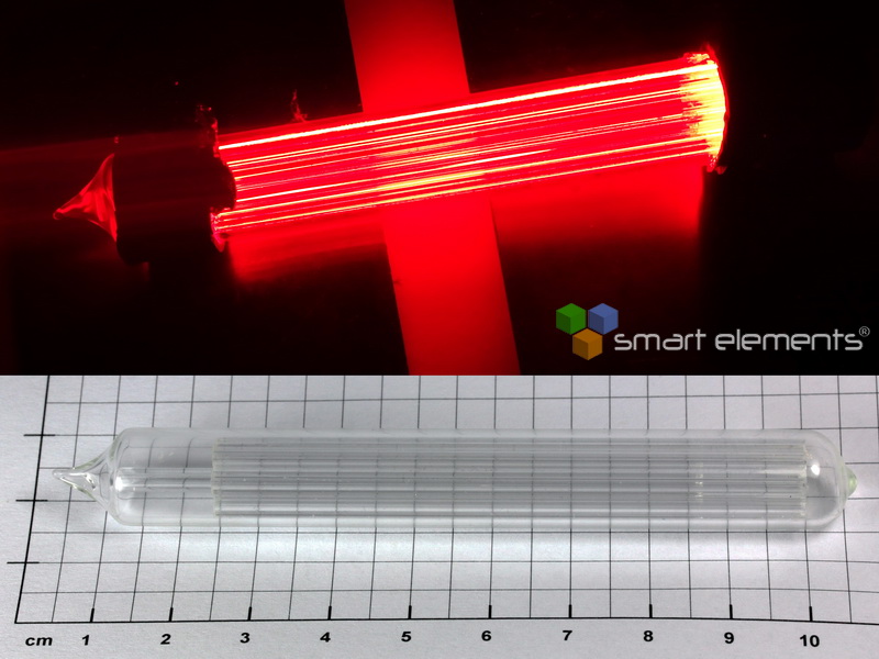 Super bright Neon spectrum discharge tube 100mm - NEW - Image 2