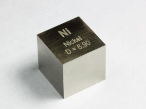 NICKEL precision density-standard cube 10mm - 8.9g