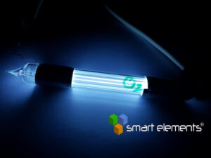 Super bright Oxygen spectrum discharge tube 100mm - NEW