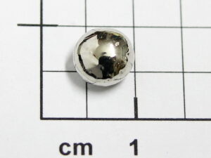 Palladium melted pellet, purity 99,95%, 1.0g