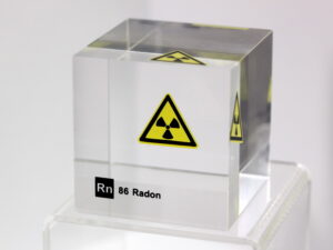 Acrylic Element cube - Radon - 50mm