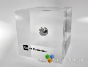Acryl Elemente Würfel Ruthenium Perle Ru 5 Gramm - 50mm