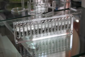 Complete high pure Rare Earth Set in acrylic showcase!