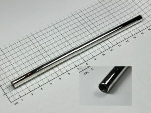 Pure Silver tube - ?6.9 mm - 150mm length - 99,9% purity