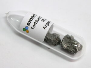 10g Terbium Metal 99.95% in Ampoule under Argon