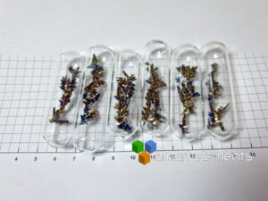 High pure Titanium - distilled dendritic crystals! 99.98% - 1.1 - 1.3 grams