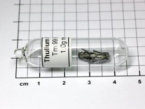 High purity Thulium Metal 99,99% purity in ampoule