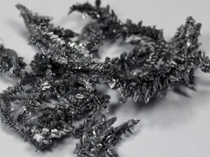 Vanadium Metal crystals dendritic 5 grams sealed in ampoule