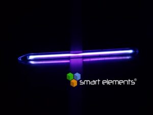 Xenon capillary spectrum quartz discharge tube Ø3 x 50mm - NEW